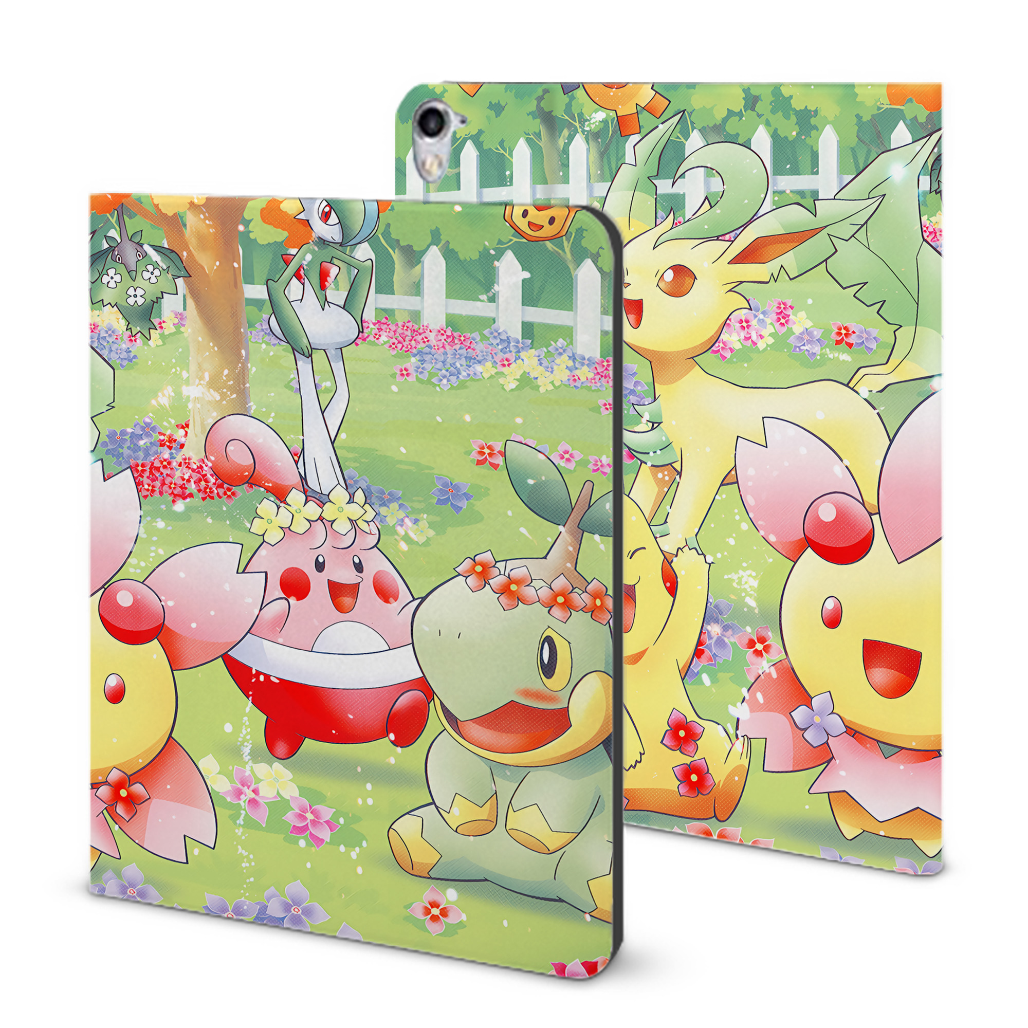 （画像用） ポケットモンスター Pokémon IPad ケース ブック型 PUレザー TPU 耐衝撃 軽量 薄型 ペン収納なし 全面保護 IPad 各モデル対応